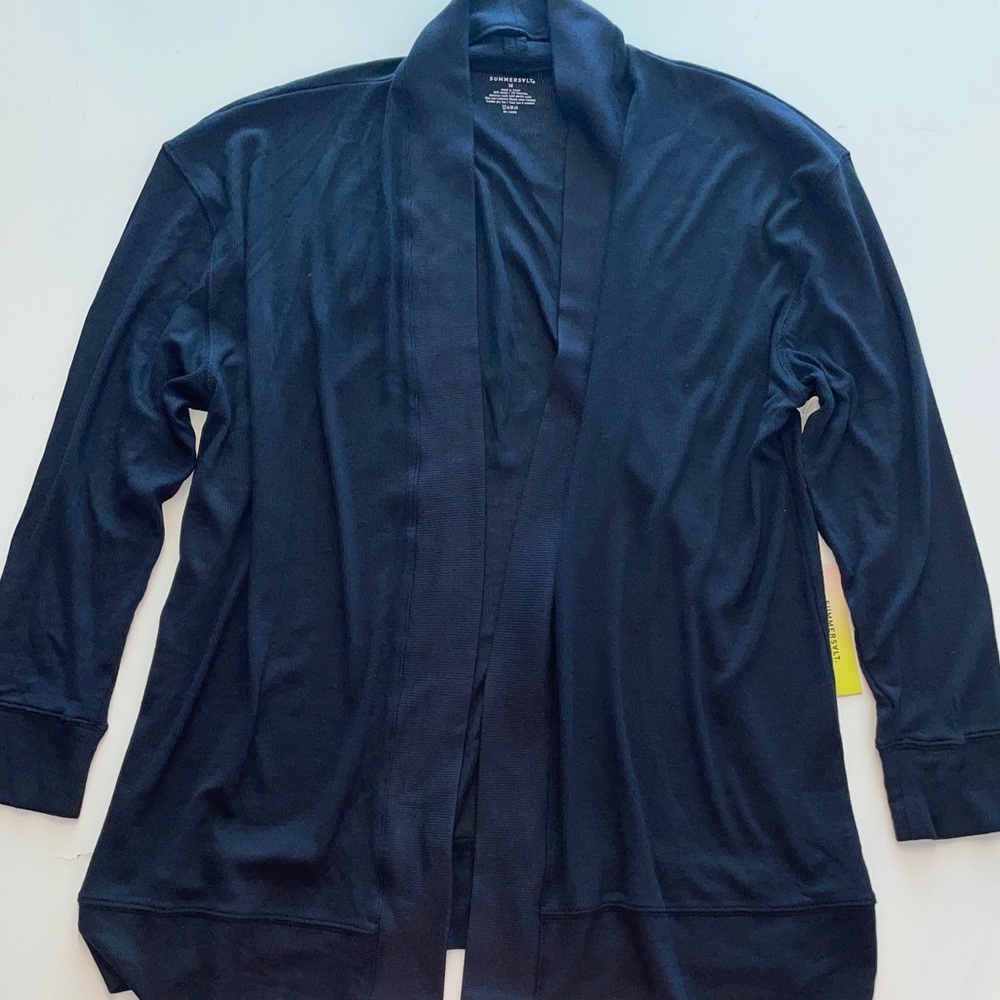 Summersalt The Softest Ribbed Cardigan Size Medium NWT